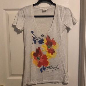 Gilly Hicks Floral Printed T shirt